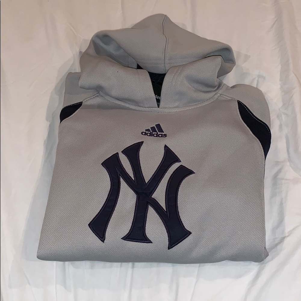 Adidas Yankees logo Hoodie, size M long-sleeve